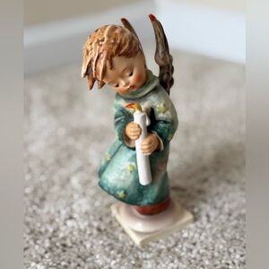 Vintage Goebel Angel Figurine with Candle - Collectible